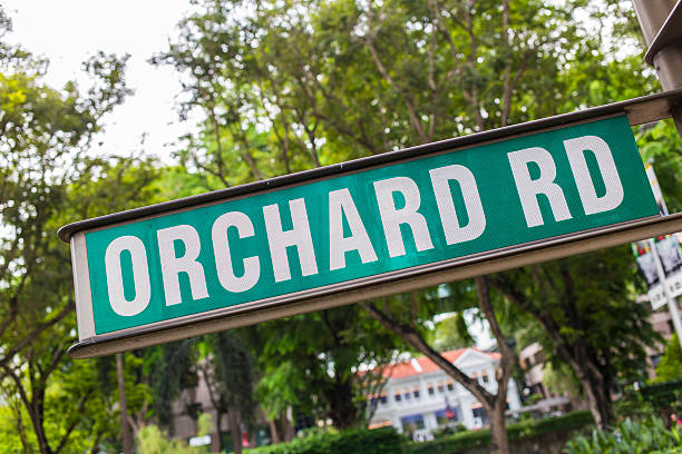istock Orchard Road Sign, SIngapore 476033670