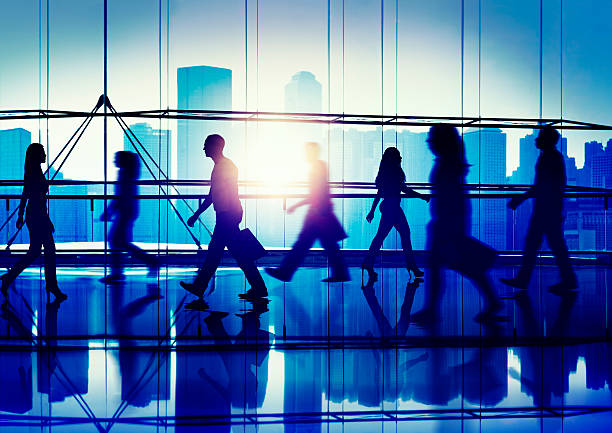 istock Back Lit People Walking Mall Cityscape Shopaholic Concept 476034058