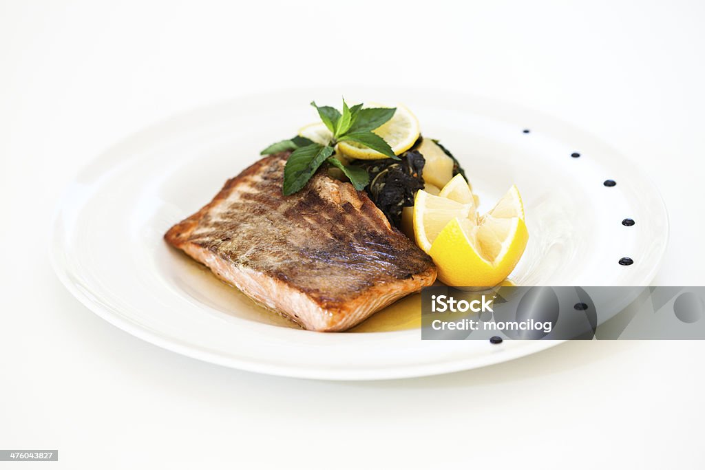 Filete de salmão - Royalty-free Alimentação Saudável Foto de stock