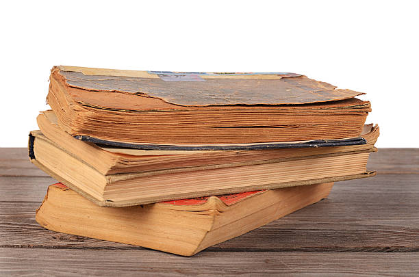 istock Pile of books isolated on white 476045226