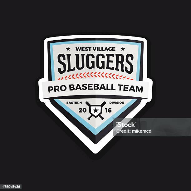 Baseball Emblem Stock Illustration - Download Image Now - Baseball - Ball, Baseball - Sport, Base - Sports Equipment