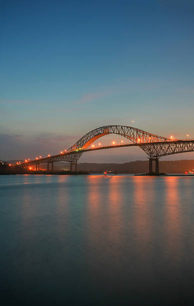 istock Bridge in Panama City at sunset 476048331