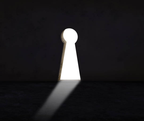 istock abstract of key hole on cement wall 476062147