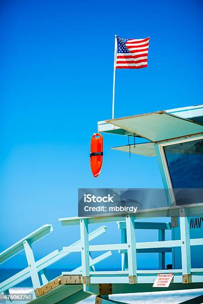Foto de Torre De Salvamento Em Venice Beach Los Angeles Califórnia e mais fotos de stock de Cidade de Los Angeles