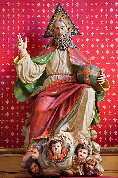 istock Madrid - Statue of God the Creator 476073829