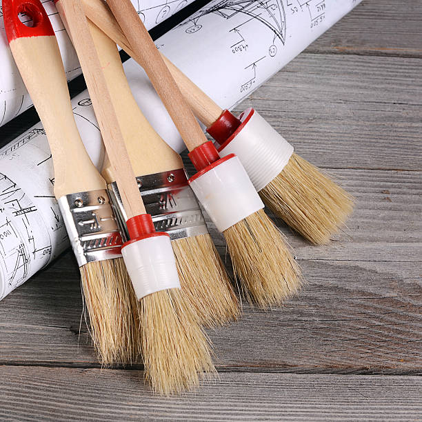 istock Projects of houses on the background 476078544