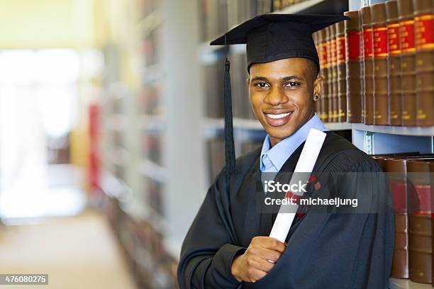 African American Law School Graduate Stock Photo - Download Image Now - Graduation, African-American Ethnicity, Black Color