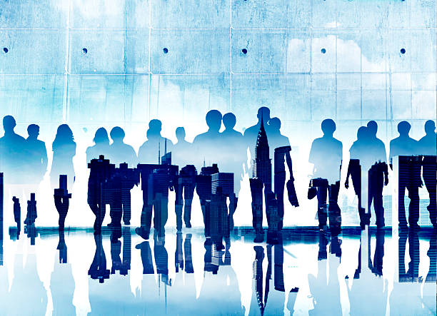 istock Business People Commuter Forward Walking Corporate Professional 476082560