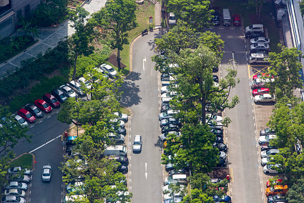 istock Car Park Aerial 476082866
