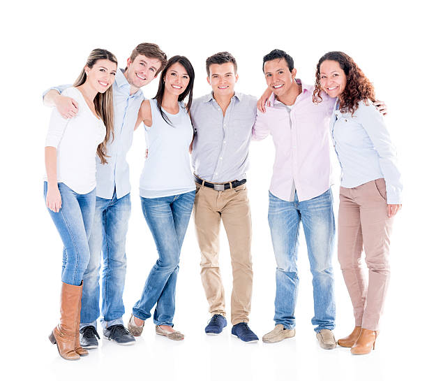 istock Casual group of young people 476083276