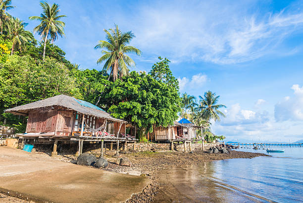 istock Local tropical resort with the sea 476085478