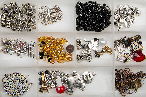 istock Homemade bead jewelry. 476085942