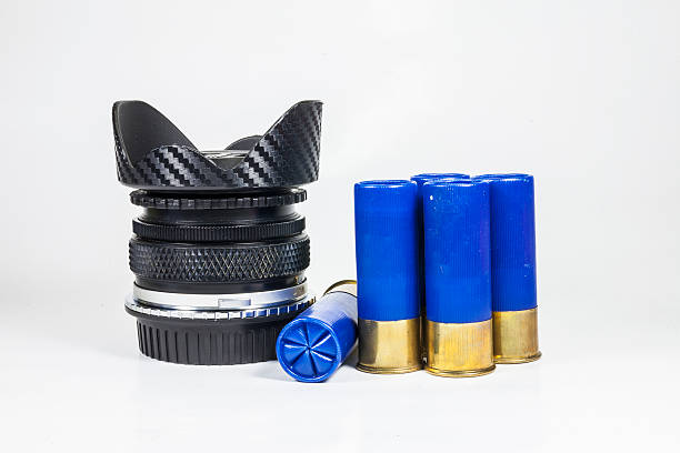 istock Vintage manual focus lens 476086107