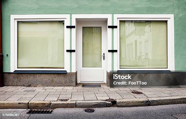 Old Store Front Stock Photo - Download Image Now - Store Window, Store, Empty