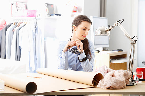 istock Young fashion designer 476089759