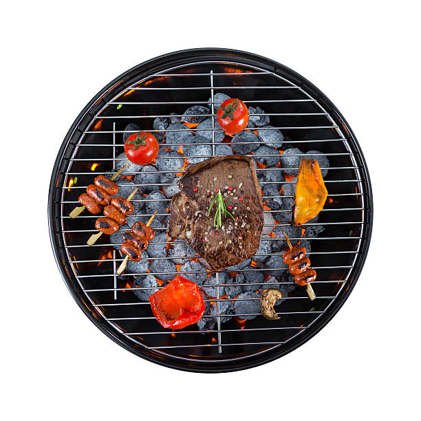 istock Garden grill isolated on white background 476098492