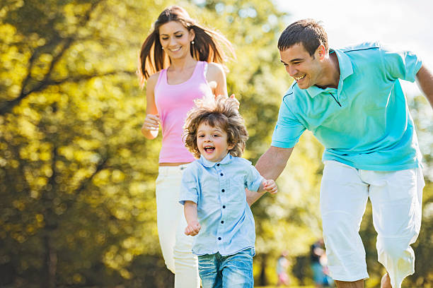 istock Family having fun outdoors. 476100679