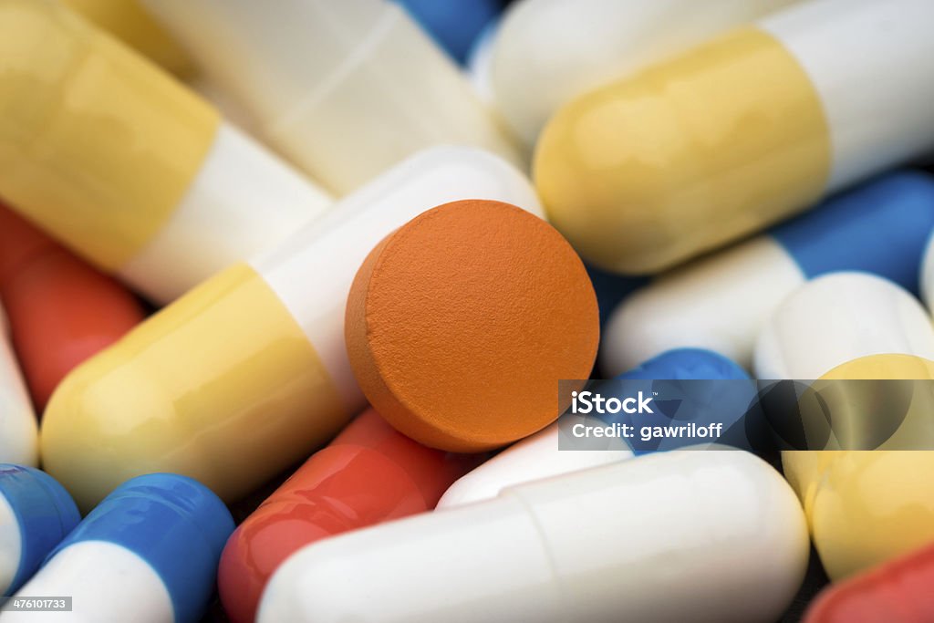 Píldoras médicas - Foto de stock de Adicción libre de derechos