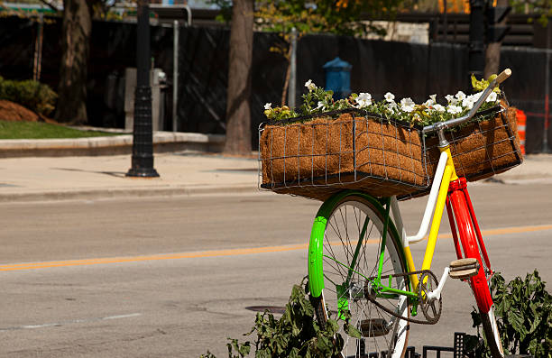 istock Two Basket And A Bike 476102480