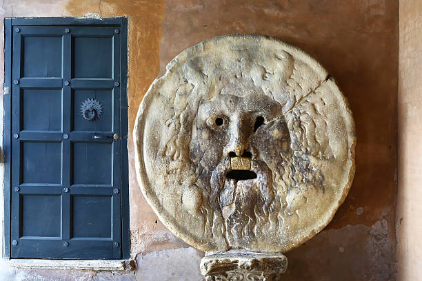 istock Mouth of Truth in Rome 476103564
