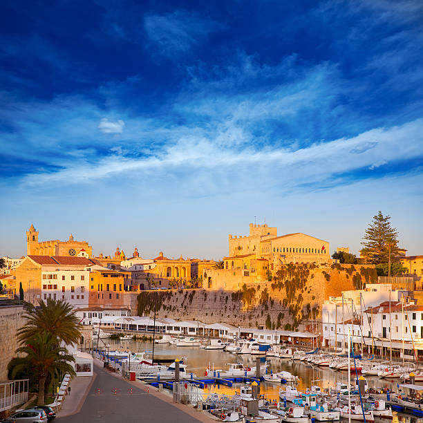 istock Ciutadella Menorca Port town hall and cathedral 476107190