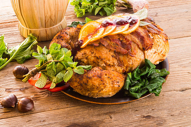 por ejemplo, de turquía - roast turkey turkey carving turkey breast fotografías e imágenes de stock