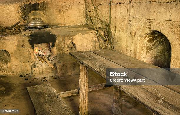 Cu Chi Tunnelssaigon Ho Chi Minh City - Fotografie stock e altre immagini di Guerra del Vietnam - Guerra del Vietnam, Pelle di vacca, Botola