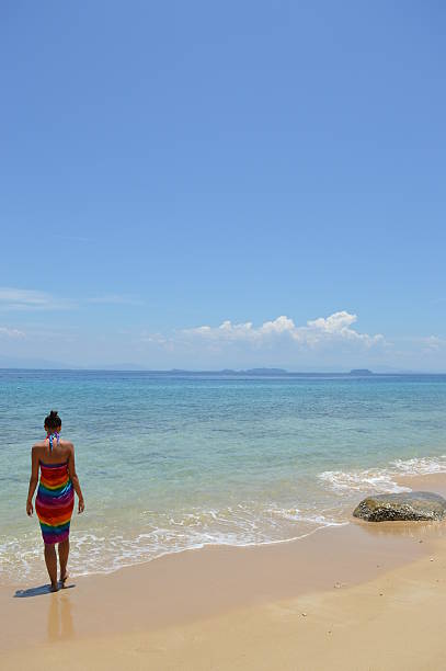 istock Woman at the beach 476111420