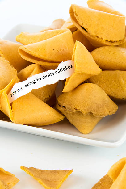 istock open fortune cookie - YOU ARE GOING TO MAKE MISTAKES 476111746