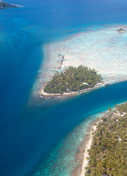istock Islands in the ocean. Aerial view. 476117032