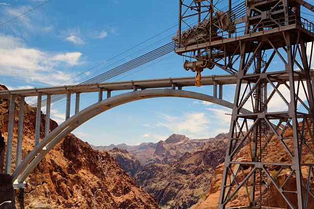 istock Highway bridge over the Hoover Dam 476117185