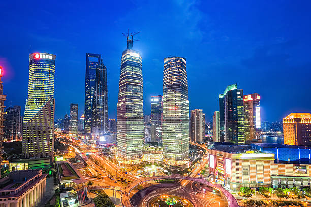 istock shanghai midtown at night 476117339