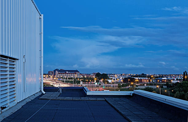 istock Urban cityscape from an abandoned building 476117814