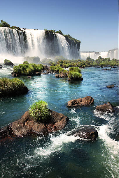 водопад игуасу - iguazú стоковые фото и изображения