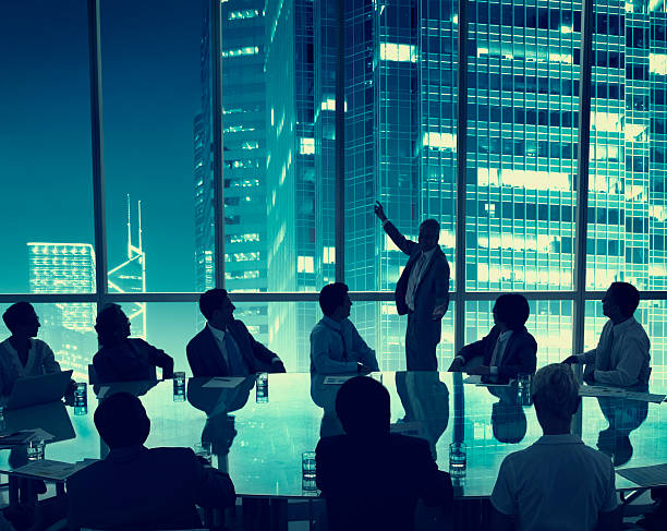 istock Business People Meeting Conference Speaker Presentation Concept 476123172