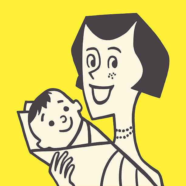 Woman Holding Baby http://csaimages.com/images/istockprofile/csa_vector_dsp.jpg unknown gender stock illustrations