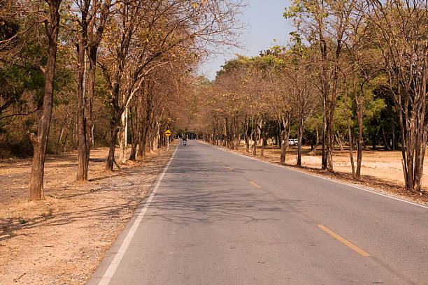 beautiful thailand local road