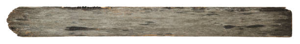 legno con texture di legno vecchio isolato su sfondo bianco. - driftwood foto e immagini stock