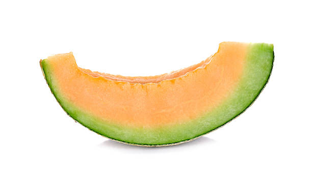 istock Slices Melon isolated on the white background 476132342