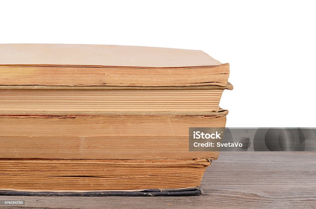 Pile of books isolated on white Pile of books isolated on white background 2015 Stock Photo