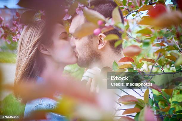 Kiss Of Love Stock Photo - Download Image Now - 2015, Adult, Adults Only