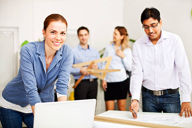 istock Young Business Team Working in Office 476140327
