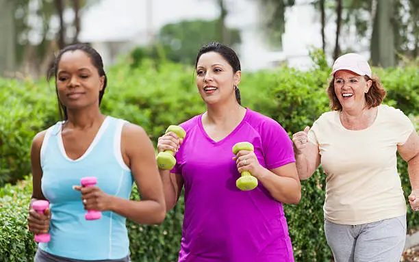 Photo of Women exercising in park