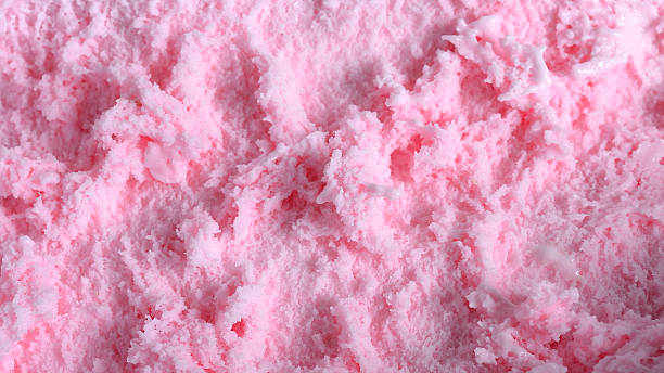 istock Close up strawberry icecream background 476140934
