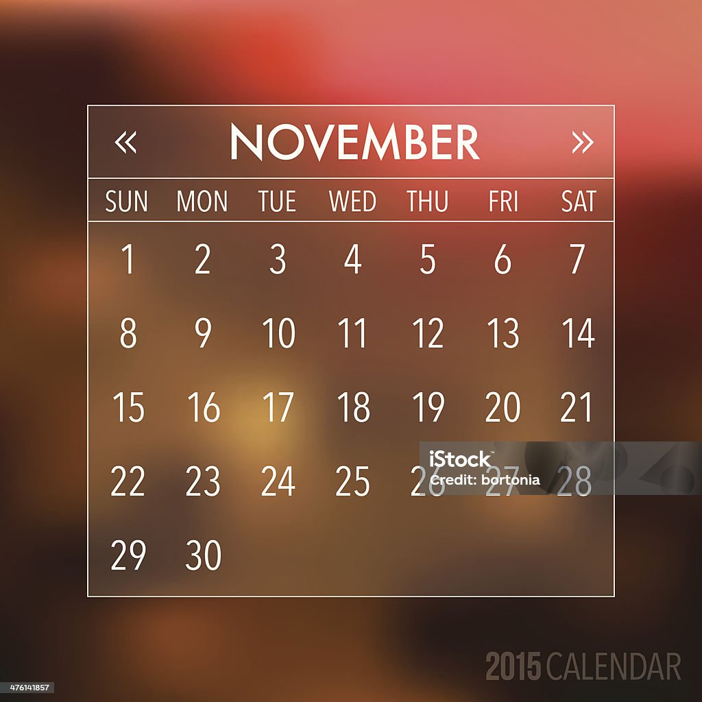 Borrado abstrato moderno Hipster calendário de 2015 - Vetor de 2015 royalty-free
