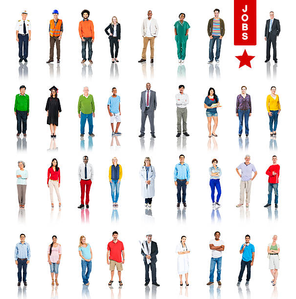 istock Multiethnic Group of People in Various Jobs Concept 476144192
