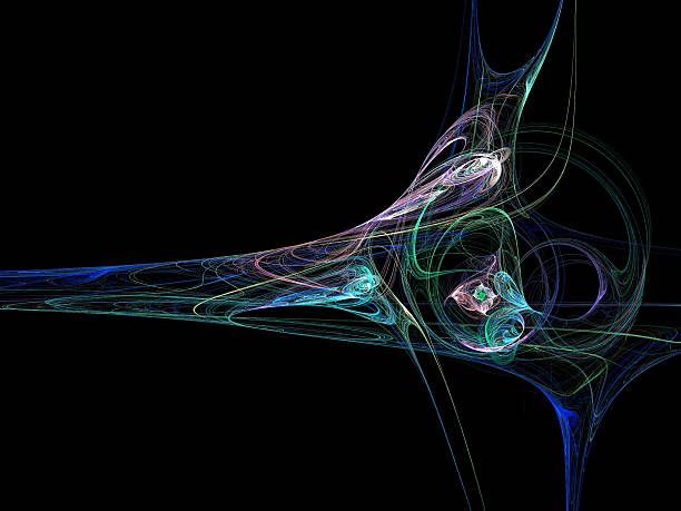 istock Digital Fractal on Black 476145624