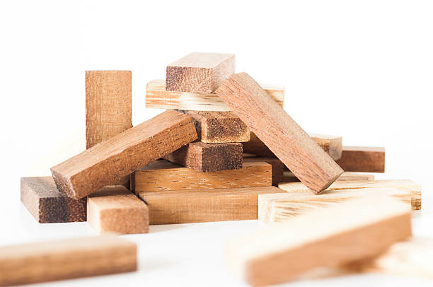 istock Pile of wooden blocks 476146588