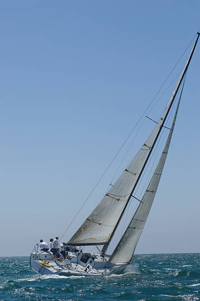 istock Yacht Compete In Team Sailing Event 476146683