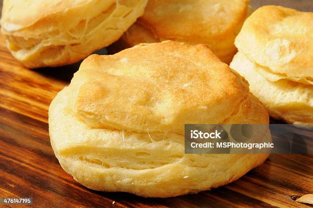 Fresh Baked Biscuit Stock Photo - Download Image Now - Biscuit - Quick Bread, Buttermilk, Baked
